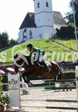 Reiten. Kaerntner Landesmeisterschaften. Markus Stock auf Quick Step 6. Reifnitz, am 14.8.2011.
Foto: Kuess
---
pressefotos, pressefotografie, kuess, qs, qspictures, sport, bild, bilder, bilddatenbank