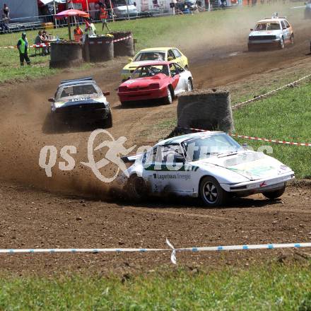 Autocross Staatsmeisterschaftslauf.  Markus Marcher (K), Wolfgang Rudlstorfer (OOE). Meiselding, 21.8.2011
Foto: Kuess

---
pressefotos, pressefotografie, kuess, qs, qspictures, sport, bild, bilder, bilddatenbank