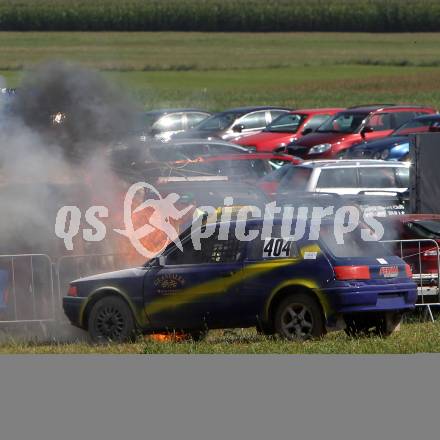 Autocross Staatsmeisterschaftslauf.  Klaus Demuth (K). Meiselding, 21.8.2011
Foto: Kuess

---
pressefotos, pressefotografie, kuess, qs, qspictures, sport, bild, bilder, bilddatenbank