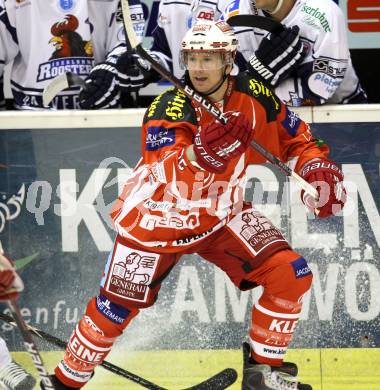 Eishockey Testspiel KAC gegen Iserlohn Roosters. Kirk Furey (KAC). Klagenfurt, 27.8.2011.
Foto: Kuess 

---
pressefotos, pressefotografie, kuess, qs, qspictures, sport, bild, bilder, bilddatenbank