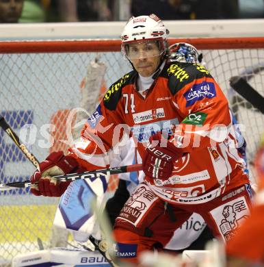 EBEL. Eishockey Bundesliga.  KAC gegen SAPA Fehervar AV19. Dieter Kalt (KAC). Klagenfurt, 25.9.2011.
Foto: Kuess 

---
pressefotos, pressefotografie, kuess, qs, qspictures, sport, bild, bilder, bilddatenbank