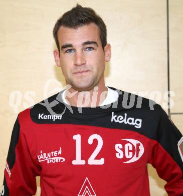 Handball. SC Kelag Ferlach. Lukas Blaha  (Ferlach). Ferlach, 15.10.2011.
Foto: Kuess
---
pressefotos, pressefotografie, kuess, qs, qspictures, sport, bild, bilder, bilddatenbank