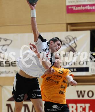 Handball. SC Kelag Ferlach gegen HC Shoppingcity Seiersberg. Pomorisac Dean (Ferlach). Ferlach, 15.10.2011.
Foto: Kuess
---
pressefotos, pressefotografie, kuess, qs, qspictures, sport, bild, bilder, bilddatenbank
