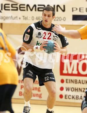 Handball. SC Kelag Ferlach gegen HC Shoppingcity Seiersberg. Dean Pomorisac (Ferlach). Ferlach, 15.10.2011.
Foto: Kuess
---
pressefotos, pressefotografie, kuess, qs, qspictures, sport, bild, bilder, bilddatenbank