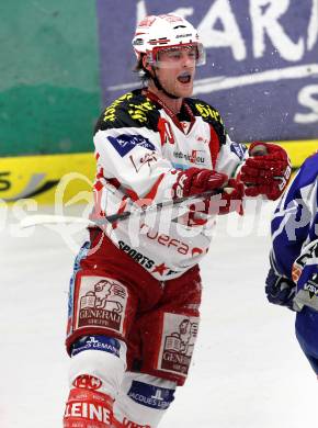 EBEL. Eishockey Bundesliga. EC Rekord Fenster VSV gegen KAC.  John Lammers  (KAC). Villach, am 9.12.2011.
Foto: Kuess 


---
pressefotos, pressefotografie, kuess, qs, qspictures, sport, bild, bilder, bilddatenbank
