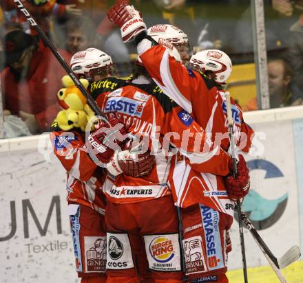 EBEL. Eishockey Bundesliga. KAC gegen HC Orli Znojmo. torjubel KAC.. Klagenfurt, am 20.12.2011.
Foto: Kuess

---
pressefotos, pressefotografie, kuess, qs, qspictures, sport, bild, bilder, bilddatenbank