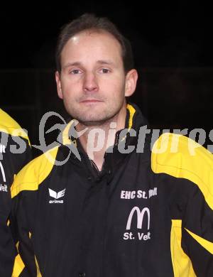Eishockey Kaerntner Liga Ost. Obmann Gernot Helfrich (EHC St. Veit). Klein St. Paul, am 23.12.2011.
Foto: Kuess 
---
pressefotos, pressefotografie, kuess, qs, qspictures, sport, bild, bilder, bilddatenbank