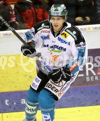 EBEL. Eishockey Bundesliga. KAC gegen EHC LIWEST Linz. Danny Irmen (Linz). Klagenfurt, am 29.1.2012.
Foto: Kuess

---
pressefotos, pressefotografie, kuess, qs, qspictures, sport, bild, bilder, bilddatenbank
