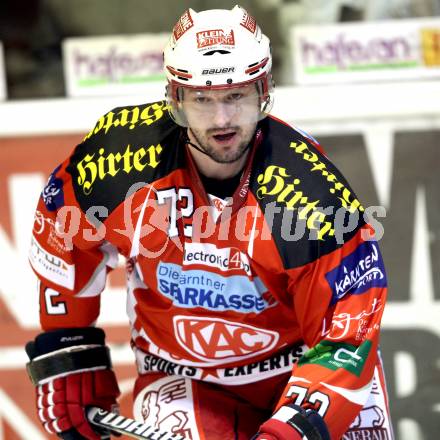 EBEL. Eishockey Bundesliga. KAC gegen EC Red Bull Salzburg. Andrei Zyuzin (KAC). Klagenfurt, am 21.2.2012.
Foto: Kuess

---
pressefotos, pressefotografie, kuess, qs, qspictures, sport, bild, bilder, bilddatenbank