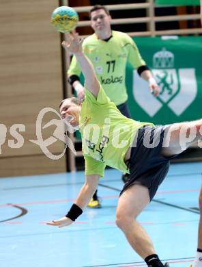 Handball. Bundesliga. HCK 59 Kaernten gegen UHC Gaenserndorf. Armin Baeck  (HCK). Klagenfurt, 25.2.2012
Foto: Kuess 
---
pressefotos, pressefotografie, kuess, qs, qspictures, sport, bild, bilder, bilddatenbank