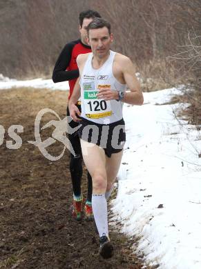 Leichtathletik. Kaerntner Cross Meisterschaften. Erich Kokaly. Feistritz im Rosental, am 4.3.2012.
Foto: Kuess
---
pressefotos, pressefotografie, kuess, qs, qspictures, sport, bild, bilder, bilddatenbank