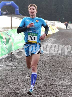 Leichtathletik. Kaerntner Cross Meisterschaften. Christoph Lorber (101). Feistritz im Rosental, am 4.3.2012.
Foto: Kuess
---
pressefotos, pressefotografie, kuess, qs, qspictures, sport, bild, bilder, bilddatenbank