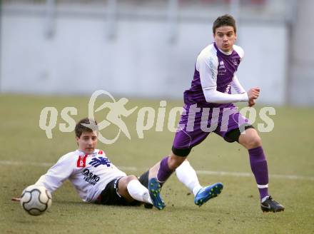 Fussball Testspiel. Sk Austria Klagenfurt gegen Spittal/Drau. Siegfried Rasswalder (Klagenfurt). Klagenfurt, am 2.3.2012.
Foto: Kuess

---
pressefotos, pressefotografie, kuess, qs, qspictures, sport, bild, bilder, bilddatenbank