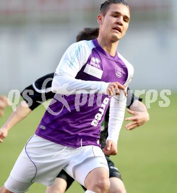 Fussball Regionalliga. SK Austria Klagenfurt gegen Sturm Graz Amateure. 
Toni Krijan (Klagenfurt). Klagenfurt, 1.4.2012.
Foto: Kuess
---
pressefotos, pressefotografie, kuess, qs, qspictures, sport, bild, bilder, bilddatenbank