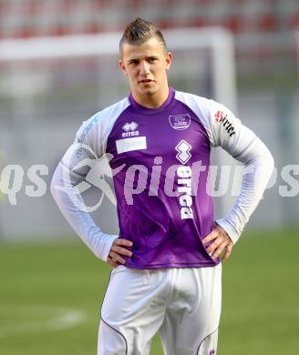 Fussball Regionalliga. SK Austria Klagenfurt gegen Sturm Graz Amateure. 
Elias Wagner (Klagenfurt). Klagenfurt, 1.4.2012.
Foto: Kuess
---
pressefotos, pressefotografie, kuess, qs, qspictures, sport, bild, bilder, bilddatenbank