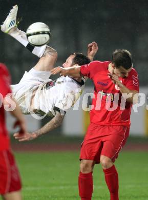 Fussball. Regionalliga.  VSV gegen St. Florian. Rok Pavlicic (VSV). Villach, 5.4.2012. 
Foto: Kuess

---
pressefotos, pressefotografie, kuess, qs, qspictures, sport, bild, bilder, bilddatenbank