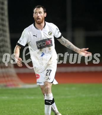 Fussball. Regionalliga.  VSV gegen St. Florian. Rok Pavlicic (VSV). Villach, 5.4.2012. 
Foto: Kuess

---
pressefotos, pressefotografie, kuess, qs, qspictures, sport, bild, bilder, bilddatenbank