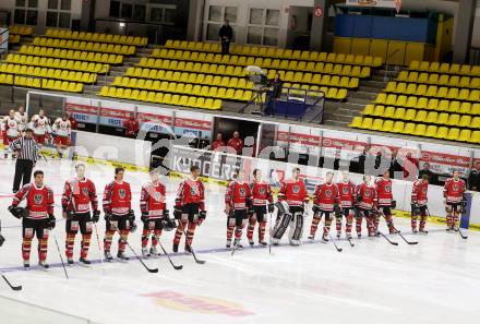 Eishockey Laenderspiel. Oesterreich gegen Weissrussland. (Oesterreich), (Weissrussland). Klagenfurt, am 6.4.2012.
Foto: Kuess

---
pressefotos, pressefotografie, kuess, qs, qspictures, sport, bild, bilder, bilddatenbank