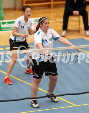 Badminton. ASKOE Kelag Kaernten gegen Pressbaum. Belinda Heber, Qi Xuefei. Klagenfurt, 31.3.2012.
Foto: Kuess
---
pressefotos, pressefotografie, kuess, qs, qspictures, sport, bild, bilder, bilddatenbank
