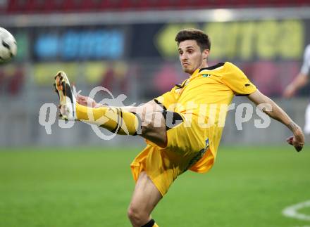 Fussball Regionalliga. SK Austria Klagenfurt gegen FC Gratkorn. David Lugonjic (Gratkorn).  Klagenfurt, 13.4.2012
Foto: Kuess

---
pressefotos, pressefotografie, kuess, qs, qspictures, sport, bild, bilder, bilddatenbank