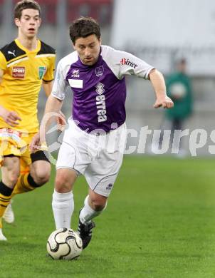 Fussball Regionalliga. SK Austria Klagenfurt gegen FC Gratkorn. Christian Sablatnig (Klagenfurt).  Klagenfurt, 13.4.2012
Foto: Kuess

---
pressefotos, pressefotografie, kuess, qs, qspictures, sport, bild, bilder, bilddatenbank