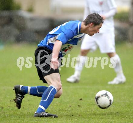 Fussball Kaerntner Liga. ATUS Ferlach gegen RZ Pellets WAC/St. Andrae. Patrick Pfennich (WAC). Ferlach, 7.4.2012.
Foto: Kuess
---
pressefotos, pressefotografie, kuess, qs, qspictures, sport, bild, bilder, bilddatenbank