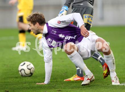 Fussball Regionalliga. SK Austria Klagenfurt gegen FC Gratkorn. Boris Huettenbrenner (Klagenfurt).  Klagenfurt, 13.4.2012
Foto: Kuess

---
pressefotos, pressefotografie, kuess, qs, qspictures, sport, bild, bilder, bilddatenbank