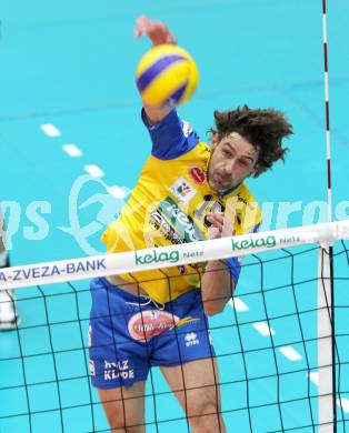 Volleyball. MEVZA. SK Aich/Dob gegen Hypo Tirol Volleyballteam. Ivaylo Barutov (Aich/Dob). Bleiburg, am 12.4.2012.
Foto: Kuess 


---
pressefotos, pressefotografie, kuess, qs, qspictures, sport, bild, bilder, bilddatenbank