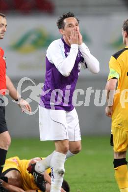 Fussball Regionalliga. SK Austria Klagenfurt gegen FC Gratkorn. Matthias Dollinger (Klagenfurt).  Klagenfurt, 13.4.2012
Foto: Kuess

---
pressefotos, pressefotografie, kuess, qs, qspictures, sport, bild, bilder, bilddatenbank