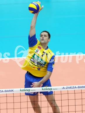 Volleyball. MEVZA. SK Aich/Dob gegen Hypo Tirol Volleyballteam. Allan Van De Loo (Aich/Dob). Bleiburg, am 12.4.2012.
Foto: Kuess 


---
pressefotos, pressefotografie, kuess, qs, qspictures, sport, bild, bilder, bilddatenbank