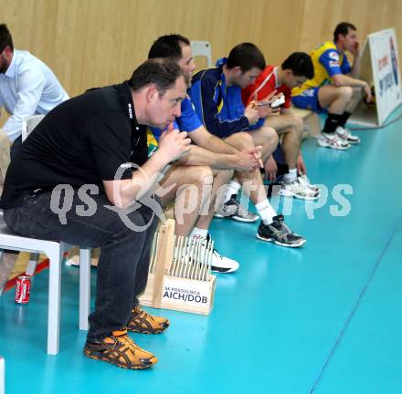 Volleyball. MEVZA. SK Aich/Dob gegen Hypo Tirol Volleyballteam. Martin Micheu (Aich/Dob). Bleiburg, am 16.4.2012.
Foto: Kuess 


---
pressefotos, pressefotografie, kuess, qs, qspictures, sport, bild, bilder, bilddatenbank