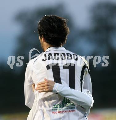 Fussball. Erste Liga.  WAC/St. Andrae gegen FC Lustenau. Jacobo (WAC). Wolfsberg, 17.4.2012. 
Foto: Kuess

---
pressefotos, pressefotografie, kuess, qs, qspictures, sport, bild, bilder, bilddatenbank