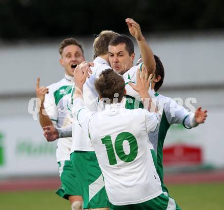 Fussball Regionalliga. VSV gegen DSV Leoben. Torjubel Leoben. Villach, 20.4.2012.
Fotos: Kuess
---
pressefotos, pressefotografie, kuess, qs, qspictures, sport, bild, bilder, bilddatenbank