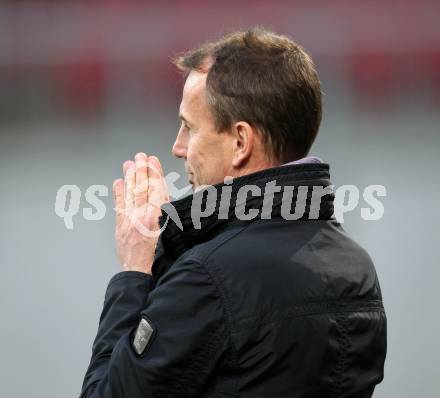 Fussball Regionalliga. SK Austria Klagenfurt gegen Wels FC. Trainer Dietmar Thuller (Austria Klagenfurt).  Klagenfurt, 25.4.2012
Foto: Kuess

---
pressefotos, pressefotografie, kuess, qs, qspictures, sport, bild, bilder, bilddatenbank
