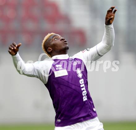 Fussball Regionalliga. SK Austria Klagenfurt gegen Wels FC.Kevin Bangai  (Austria Klagenfurt).  Klagenfurt, 25.4.2012
Foto: Kuess

---
pressefotos, pressefotografie, kuess, qs, qspictures, sport, bild, bilder, bilddatenbank