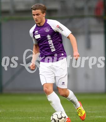 Fussball Regionalliga. SK Austria Klagenfurt gegen Wels FC. Michael Tschemernjak (Austria Klagenfurt).  Klagenfurt, 25.4.2012
Foto: Kuess

---
pressefotos, pressefotografie, kuess, qs, qspictures, sport, bild, bilder, bilddatenbank