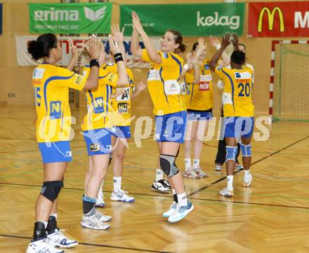 Handball WHA Women Handball League. SG Witasek Kaernten gegen HYPO Niederoesterreich 1. Feldkirchen, 1.5.2012.
Foto: Kuess
---
pressefotos, pressefotografie, kuess, qs, qspictures, sport, bild, bilder, bilddatenbank