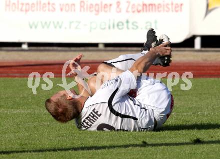 Fussball. Erste Liga.  WAC/St. Andrae gegen TSV Hartberg. Manuel Kerhe (WAC). Wolfsberg, 8.5.2012. 
Foto: Kuess

---
pressefotos, pressefotografie, kuess, qs, qspictures, sport, bild, bilder, bilddatenbank