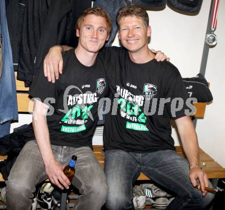 Fussball. Erste Liga.  WAC/St. Andrae gegen LASK Linz. Meisterfeier.  Mathias Berchtold, Fan. Wolfsberg, 18.5.2012. 
Foto: Kuess

---
pressefotos, pressefotografie, kuess, qs, qspictures, sport, bild, bilder, bilddatenbank
