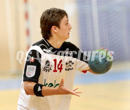 Handball Bundesliga. SC Ferlach gegen HCK 59. Mathias Rath (Ferlach). Ferlach, 19.5.2012.
Foto: Kuess
---
pressefotos, pressefotografie, kuess, qs, qspictures, sport, bild, bilder, bilddatenbank