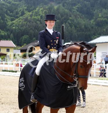 Reiten. Alpen-Adria-Dressage Trophy im Glock Horse Performance Center.    Karin Kosak. Treffen, 20.5.2012.
Foto: Kuess
---
pressefotos, pressefotografie, kuess, qs, qspictures, sport, bild, bilder, bilddatenbank