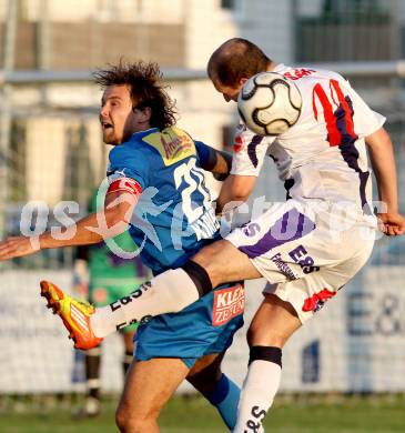 Fussball Regionalliga. SAK gegen VSV. Christian Dlopst, (SAK), Michael Kirisits  (VSV). Klagenfurt, am 25.5.2012.
Foto: Kuess
---
pressefotos, pressefotografie, kuess, qs, qspictures, sport, bild, bilder, bilddatenbank