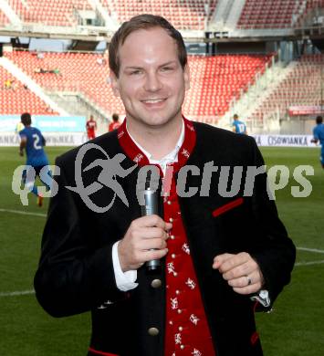 Fussball Laenderspiel. Woerthersee Stadion. Testspiel. Slowakei gegen Polen. Christian Rosenzopf. Klagenfurt, 26.5.2012
Foto: Kuess

---
pressefotos, pressefotografie, kuess, qs, qspictures, sport, bild, bilder, bilddatenbank