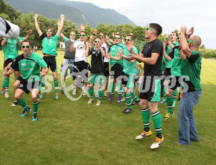 Fussball. 1. Klasse B. Feffernitz gegen Admira Villach. Jubel (Feffernitz). Feffernitz, 2.6.2012.
Foto: Kuess
---
pressefotos, pressefotografie, kuess, qs, qspictures, sport, bild, bilder, bilddatenbank