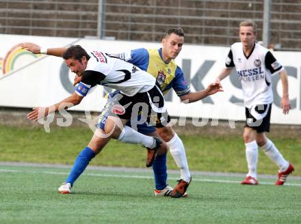 Fussball KFV Cup. Finale. SV Spittal gegen Kraig. Juergen Pichorner,  (Spittal), Stefan Stampfer (Kraig). Spittal, 6.6.2012.
Foto: Kuess
---
pressefotos, pressefotografie, kuess, qs, qspictures, sport, bild, bilder, bilddatenbank