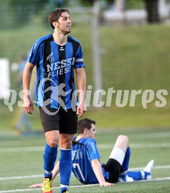 Fussball Kaerntner Liga. Spittal/Drau gegem Drautal. Daniel Trupp enttaeuscht (Drautal).  Spittal 8.6.2012
Foto: Kuess

---
pressefotos, pressefotografie, kuess, qs, qspictures, sport, bild, bilder, bilddatenbank