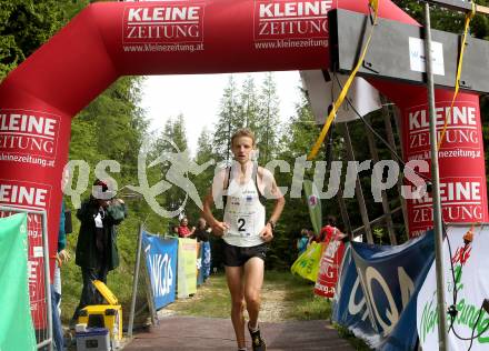 Berglauf oesterreichische Meisterschaft. Schwarzgupflauf. Markus Hohenwarter (AUT). St. Margarethen im Rosental, am 10.6.2012.
Foto: Kuess 
---
pressefotos, pressefotografie, kuess, qs, qspictures, sport, bild, bilder, bilddatenbank