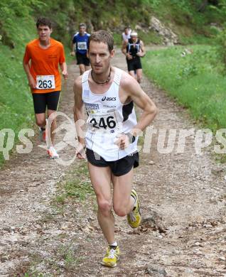 Berglauf Oesterreichische Meisterschaft. Schwarzgupflauf. Roman Weger. St. Margarethen im Rosental, am 10.6.2012.
Foto: Kuess 
---
pressefotos, pressefotografie, kuess, qs, qspictures, sport, bild, bilder, bilddatenbank