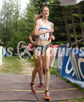 Berglauf Oesterreichische Meisterschaft. Schwarzgupflauf. Andrea Mayr (AUT). St. Margarethen im Rosental, am 10.6.2012.
Foto: Kuess 
---
pressefotos, pressefotografie, kuess, qs, qspictures, sport, bild, bilder, bilddatenbank