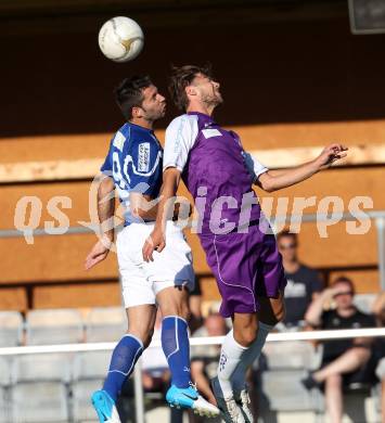 Fussball. Freundschaftsspiel. WAC/St. Andrae gegen SK Austria Klagenfurt. Ruben Rivera,  (WAC), Boris Huettenbrenner (Klagenfurt). Klagenfurt, 16.6.2012.
Foto: Kuess

---
pressefotos, pressefotografie, kuess, qs, qspictures, sport, bild, bilder, bilddatenbank